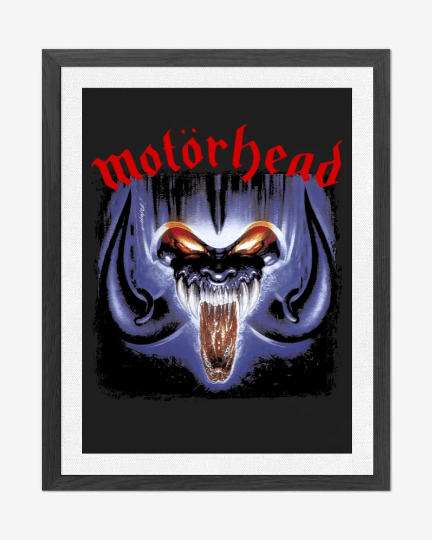 Cuadro decorativo Negro de Motorhead Rock n Roll