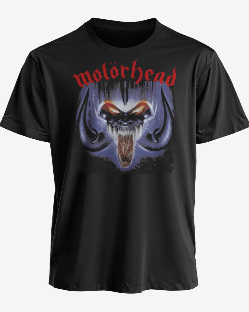Polera premium Negro de Motorhead Rock n Roll