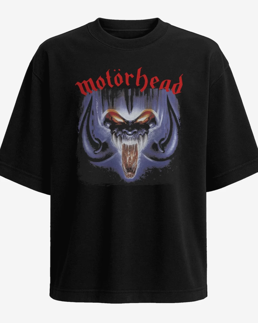 Polera Oversize Motorhead Rock n Roll