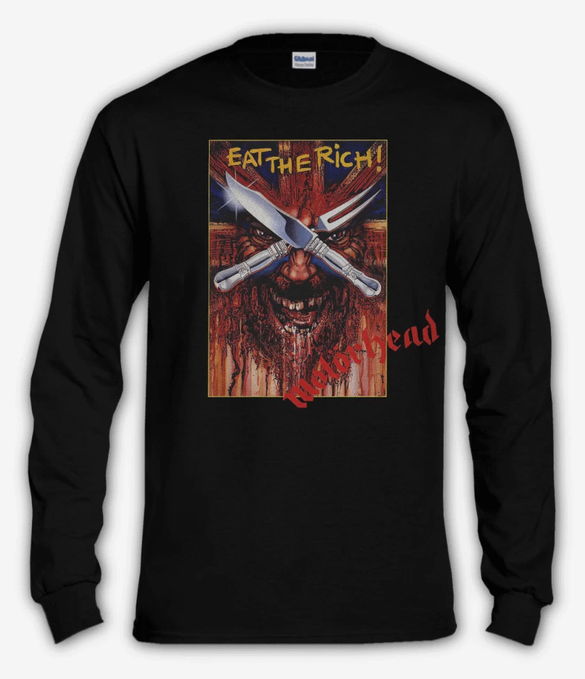 Polera manga larga Motorhead Eat the Rich