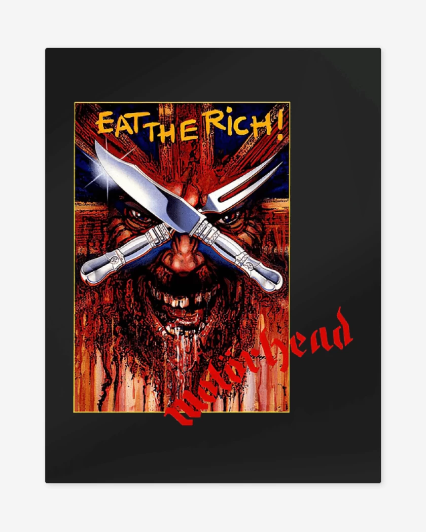 Print metalico Motorhead Eat the Rich
