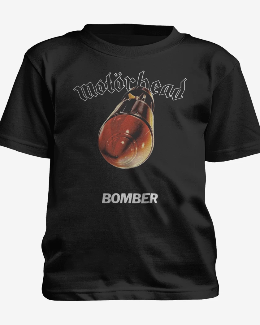 Polera de niño Negro de Motorhead Bomber
