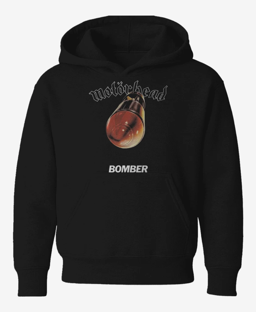 Poleron de niño Negro de Motorhead Bomber