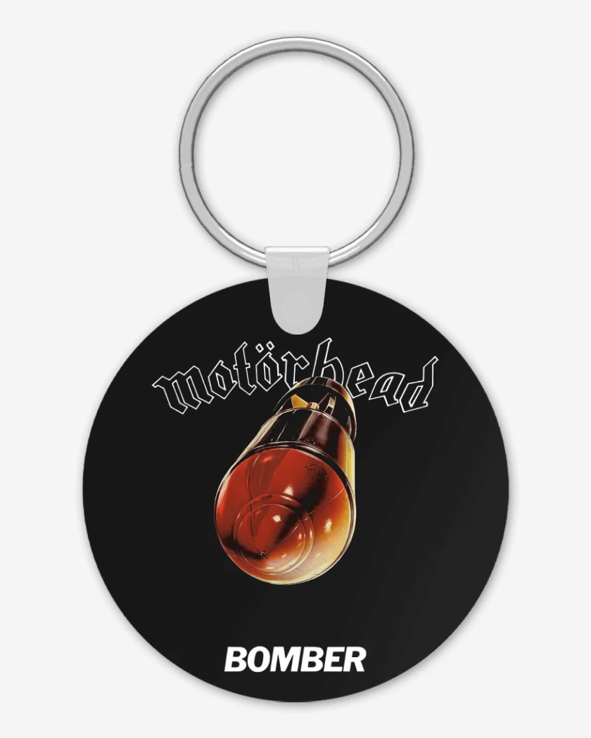 Llavero Negro de Motorhead Bomber