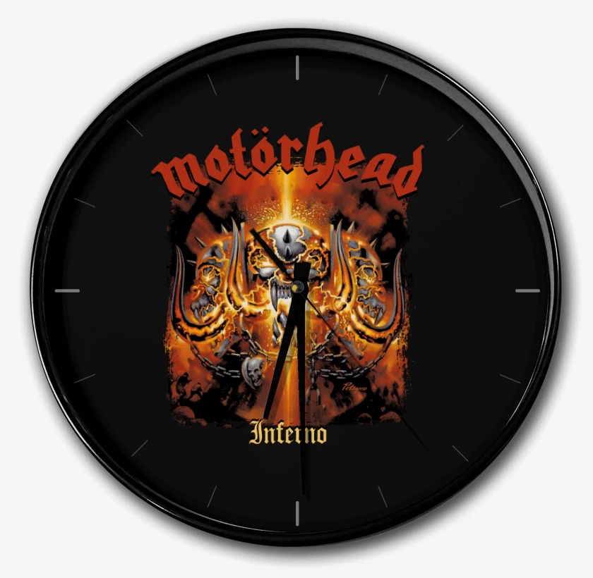 Reloj Negro de Motorhead Inferno