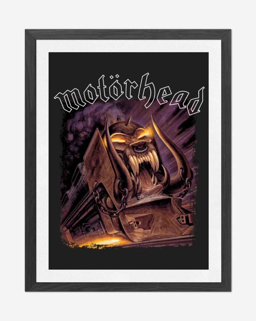 Cuadro decorativo Negro de Motorhead Orgasmatron