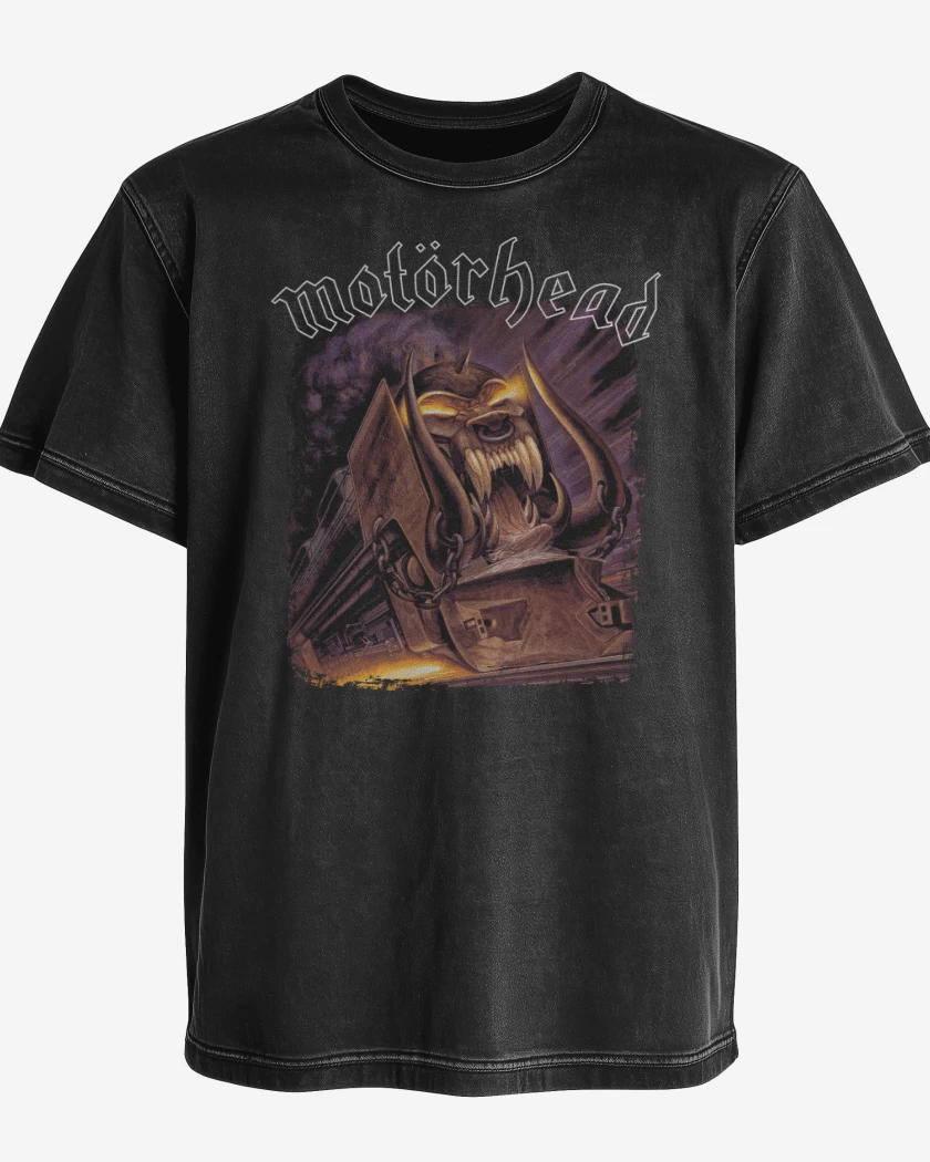 Polera desgastada Negro de Motorhead Orgasmatron