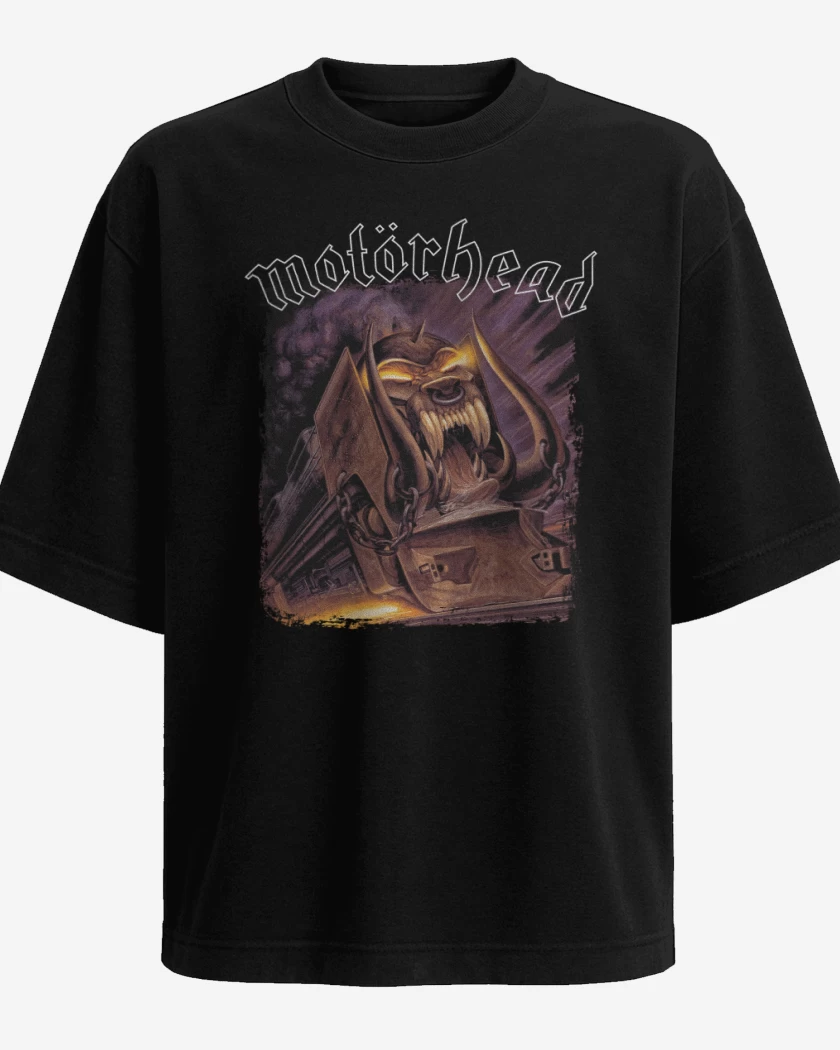 Polera Oversize Motorhead Orgasmatron