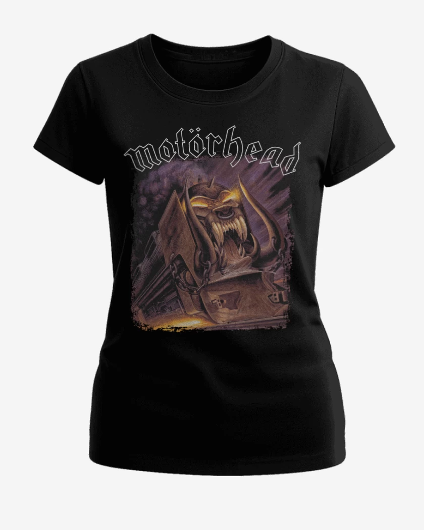 Polera de Mujer Negro de Motorhead Orgasmatron