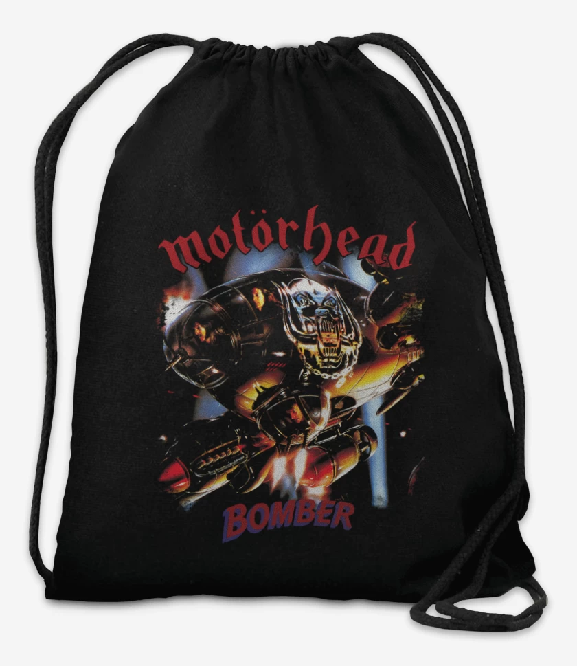 Mochila Negro de Motorhead Bomber v2