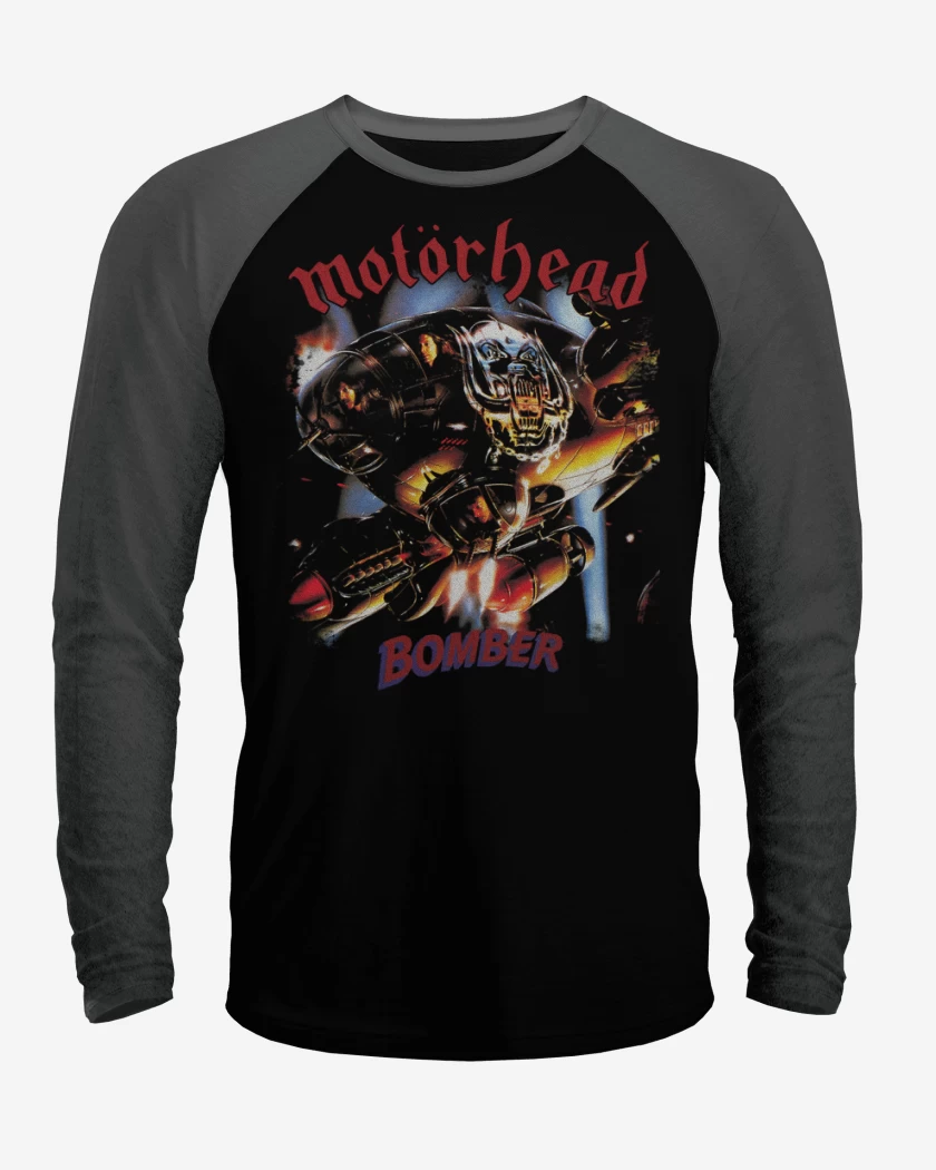 Polera Raglan Motorhead Bomber v2