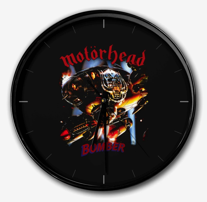 Reloj Negro de Motorhead Bomber v2