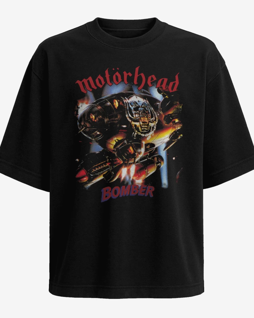 Polera Oversize Motorhead Bomber v2