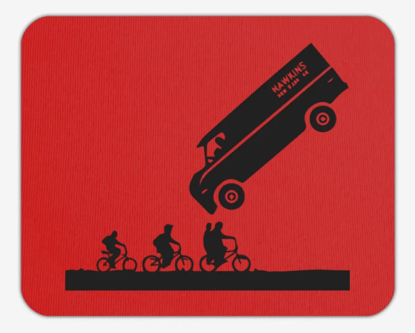 Mousepad Rojo de Strager things