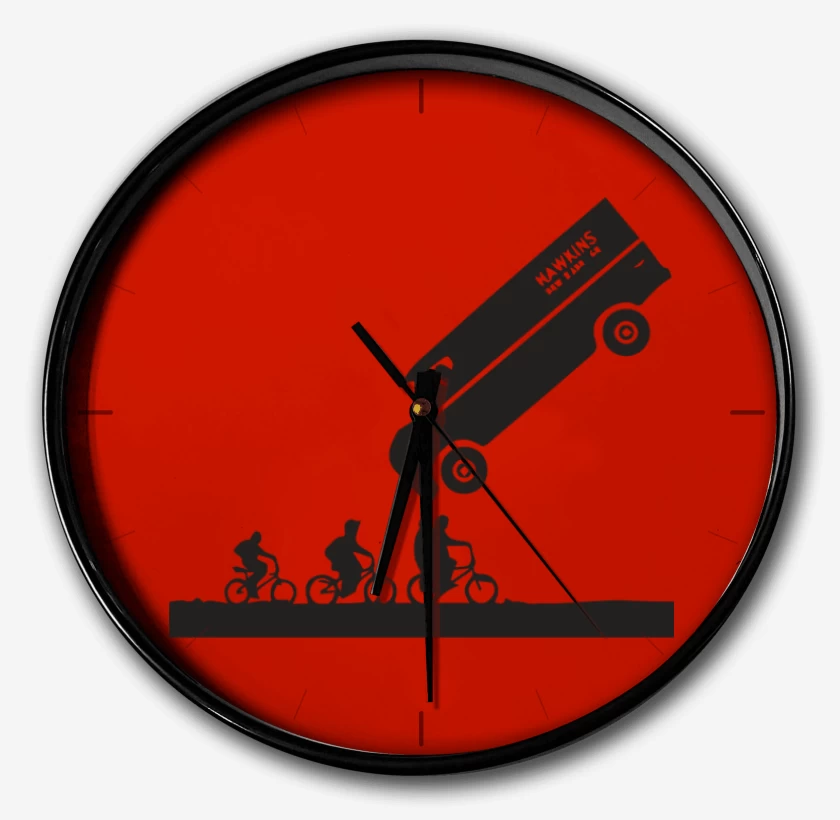 Reloj Rojo de Strager things