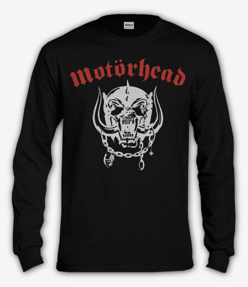 Polera manga larga Negro de Motorhead 1977