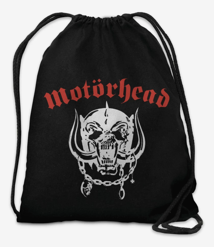 Mochila Negro de Motorhead 1977