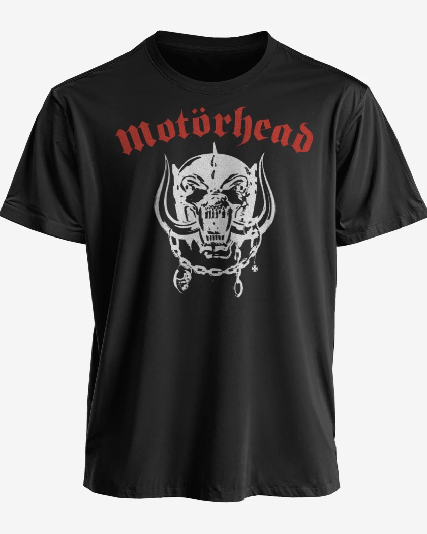 Polera premium Negro de Motorhead 1977