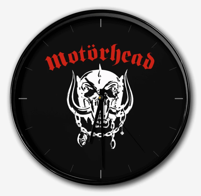 Reloj Negro de Motorhead 1977