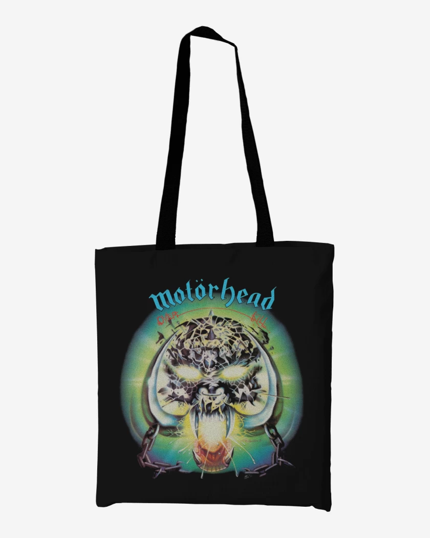 Totebag Negro de Motorhead Overkill