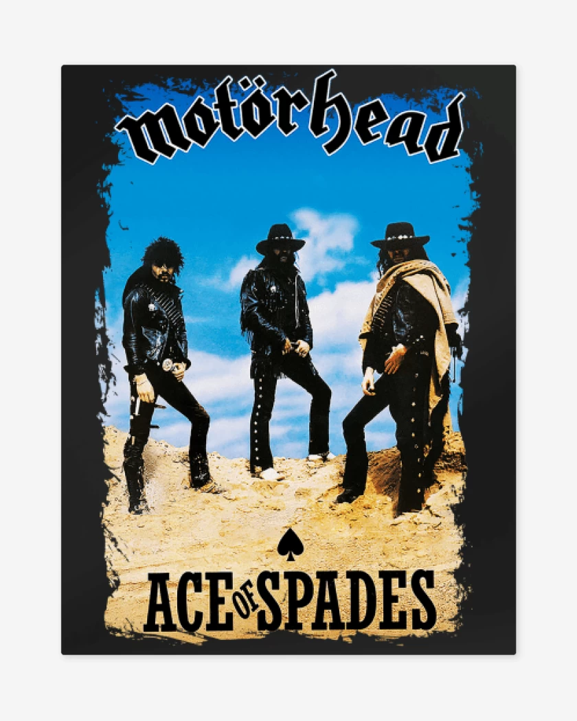 Print metalico Motorhead Ace of Spades v1