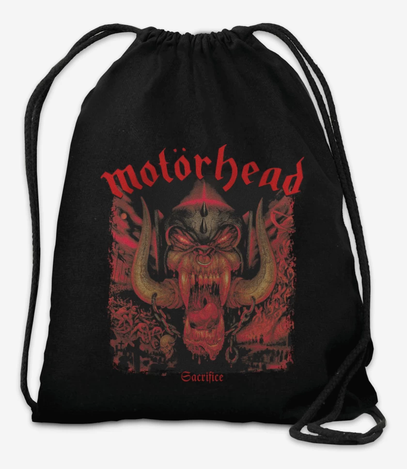Mochila Negro de Motorhead Sacrifice