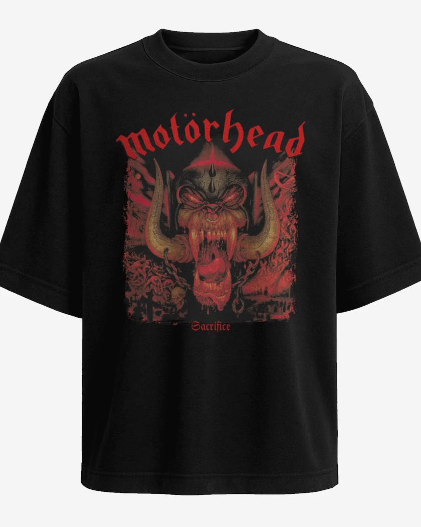Polera Oversize Motorhead Sacrifice