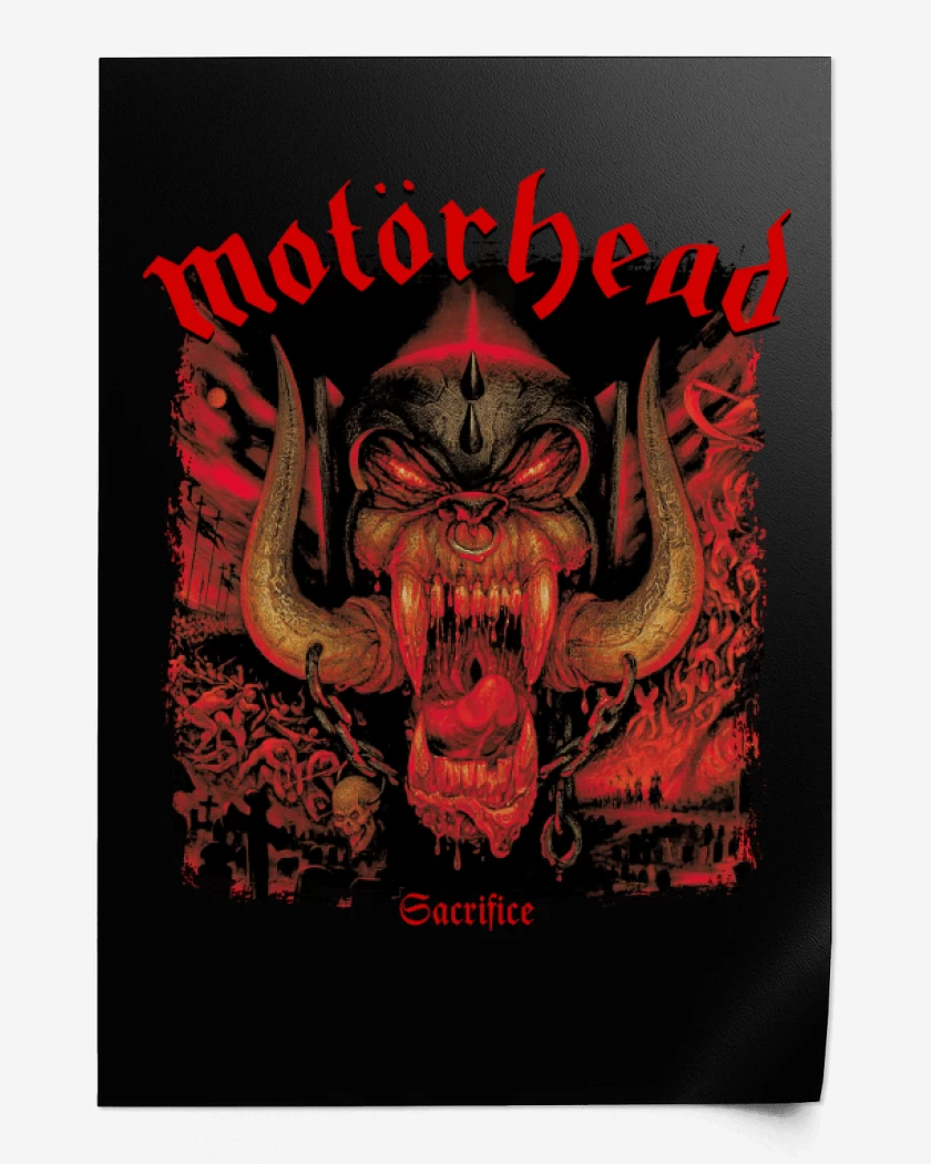 Print Motorhead Sacrifice
