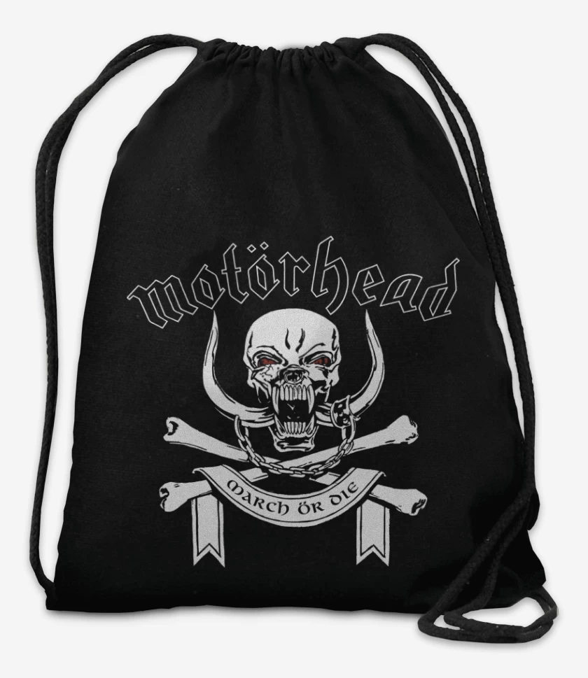 Mochila Negro de Motorhead March or Die