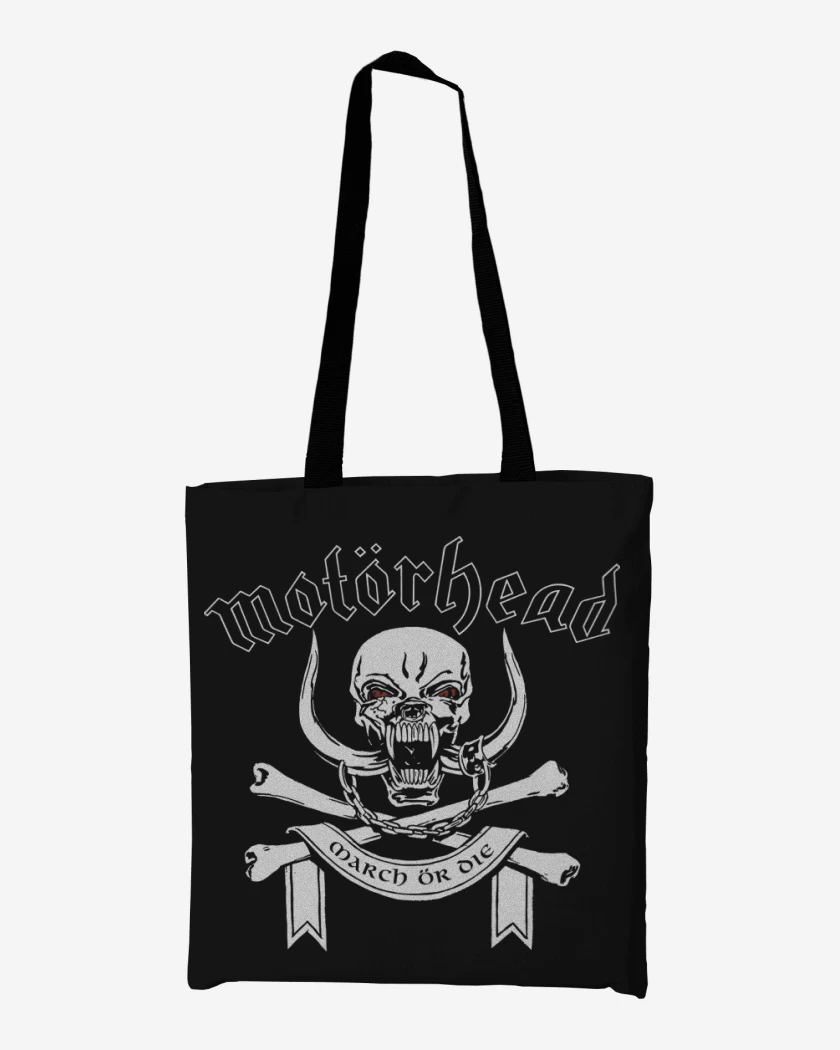 Totebag Motorhead March or Die