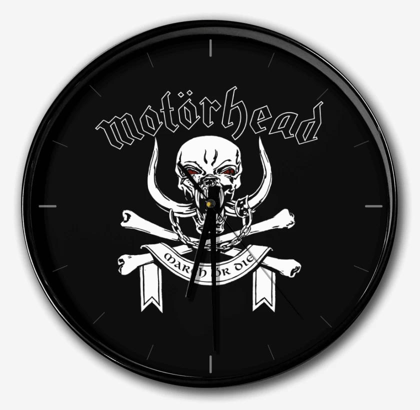 Reloj Negro de Motorhead March or Die
