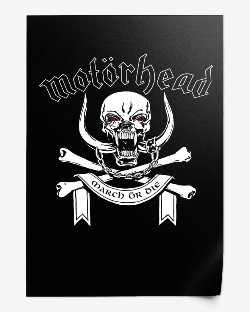 Print Motorhead March or Die