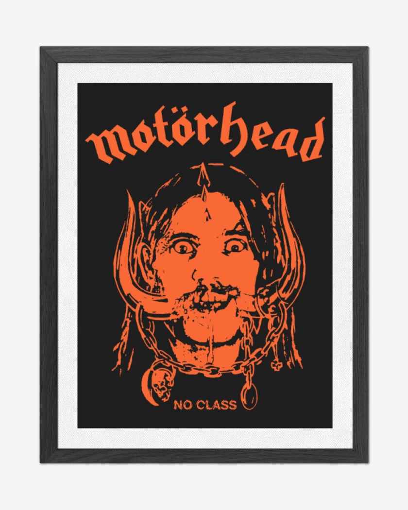 Cuadro decorativo Negro de Motorhead No Class