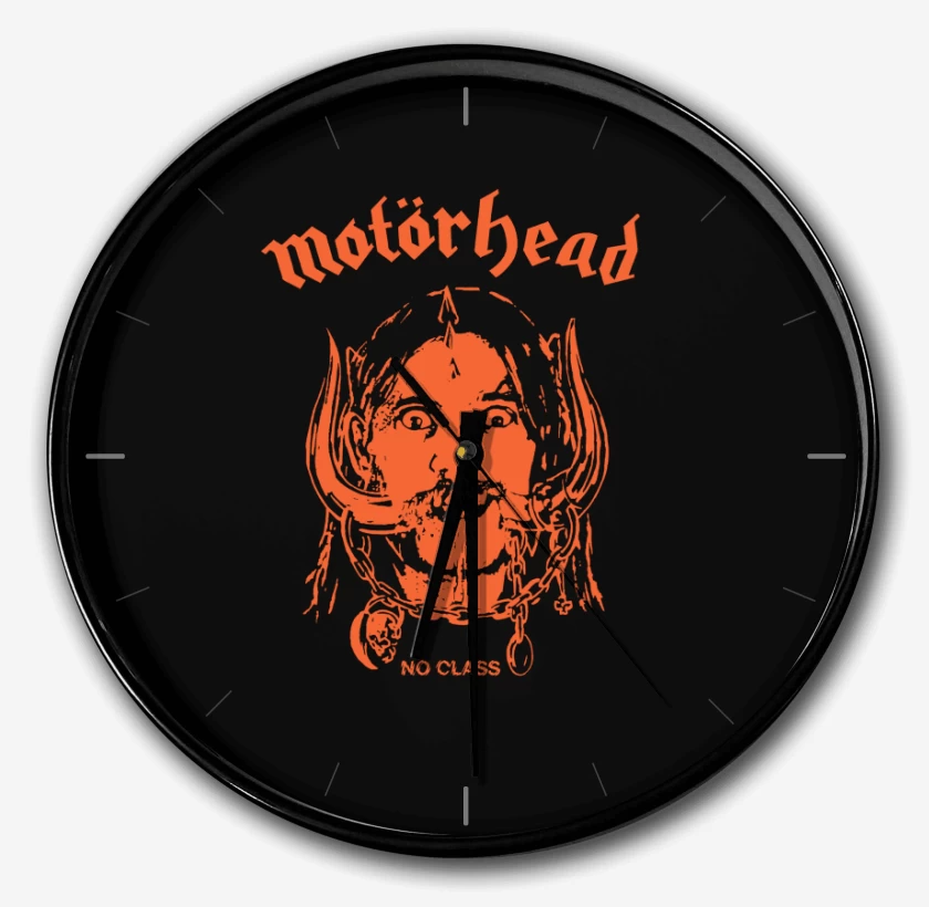 Reloj Negro de Motorhead No Class