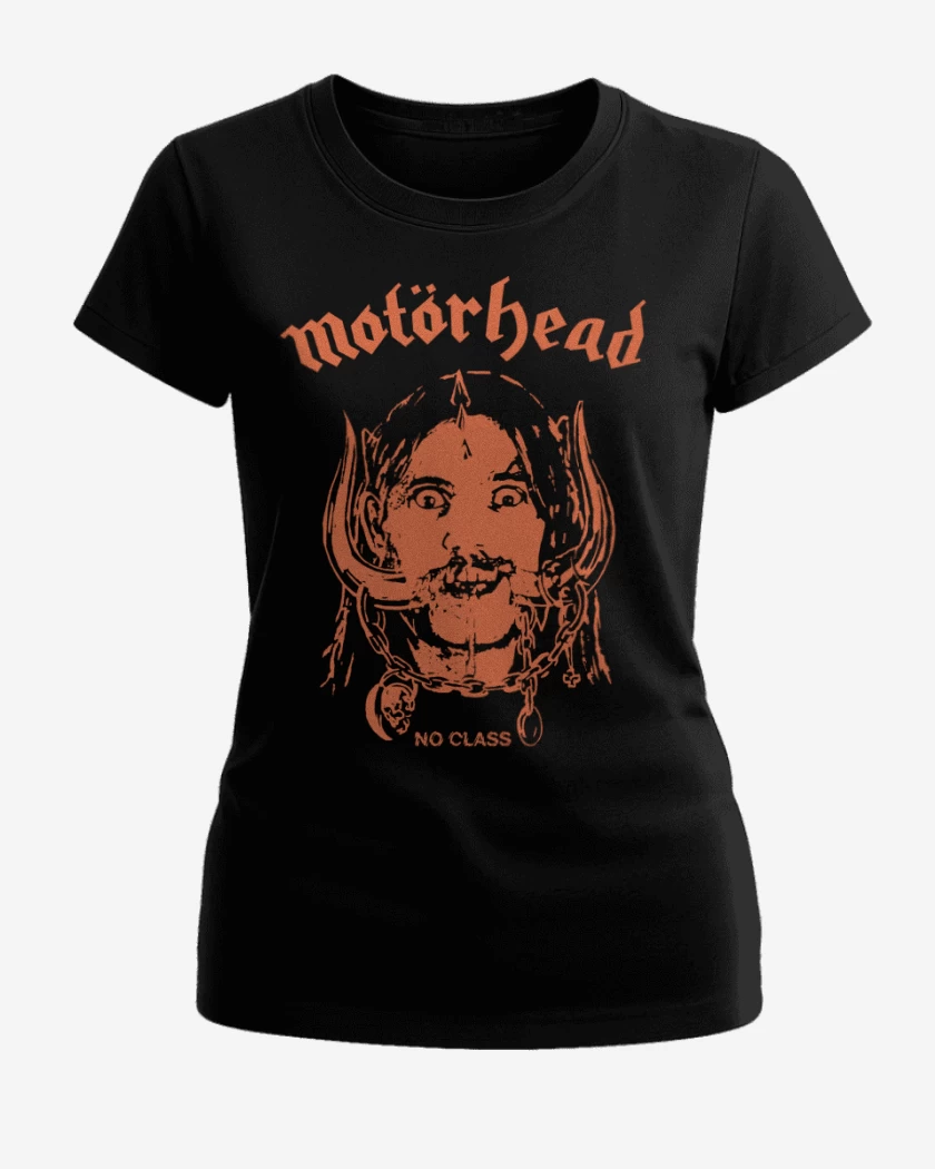 Polera de Mujer Negro de Motorhead No Class