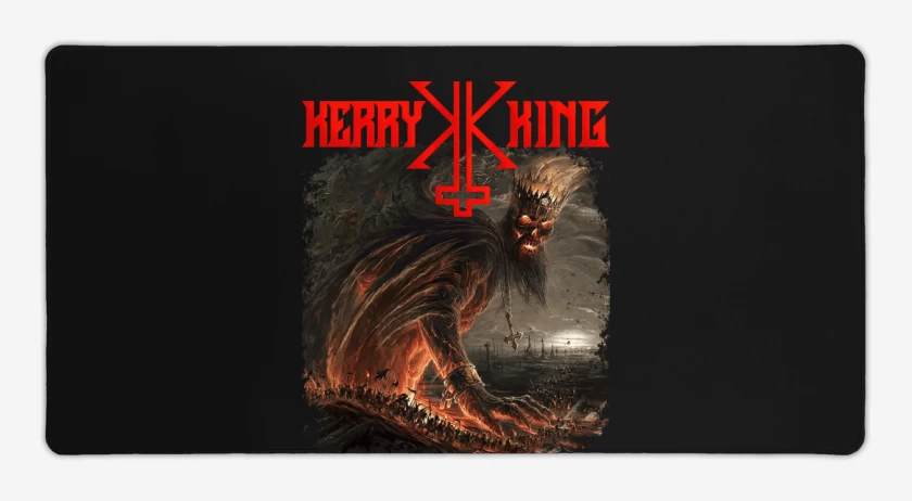 Mouse pad Gamer Negro de Kerry King From Hell