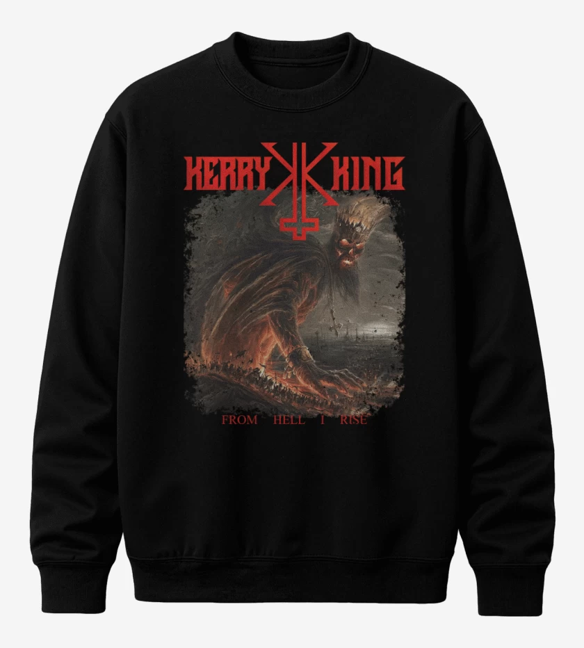 Poleron polo Negro de Kerry King From Hell