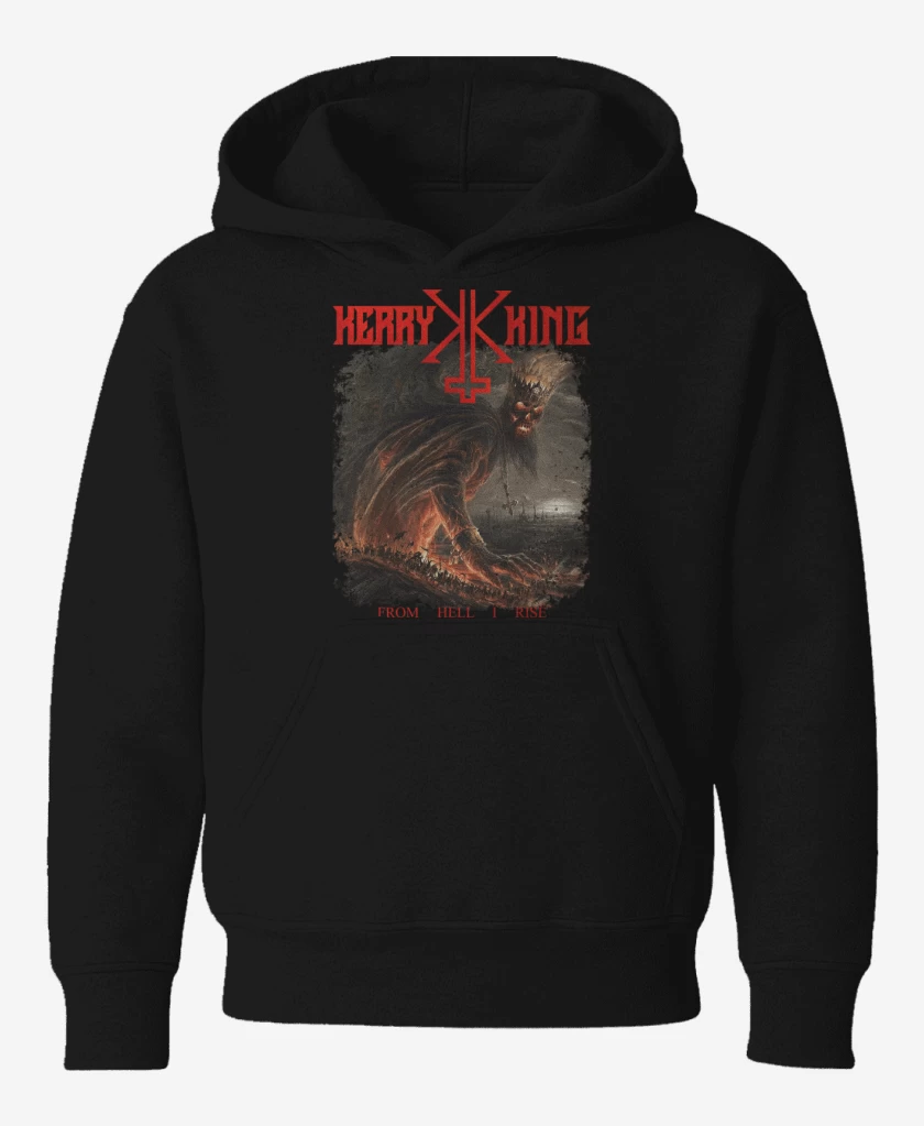 Poleron de niño Negro de Kerry King From Hell