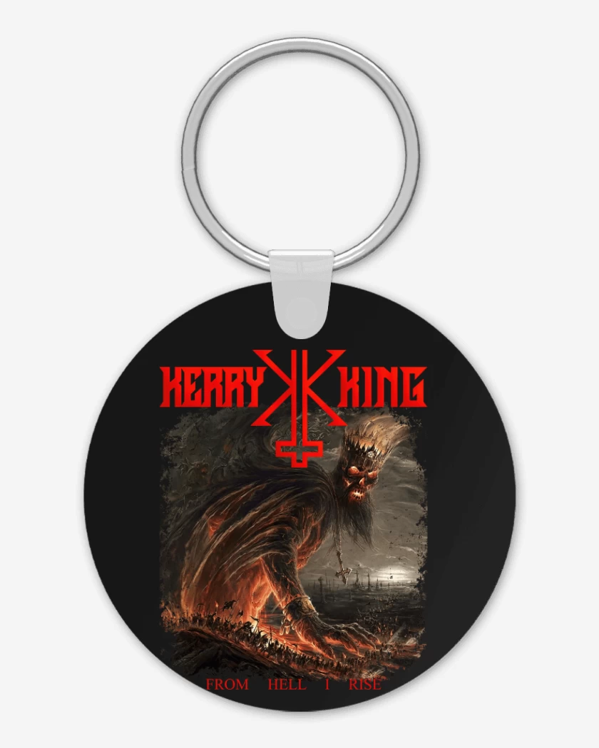 Llavero Negro de Kerry King From Hell