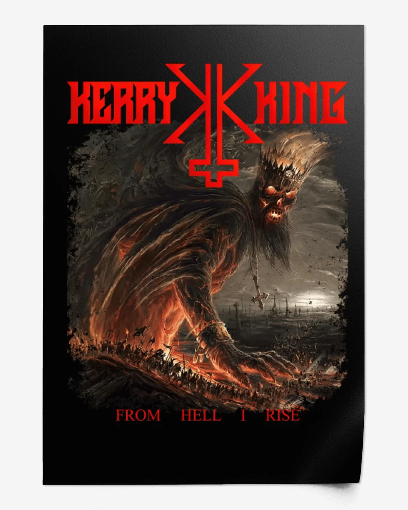 Print Kerry King From Hell