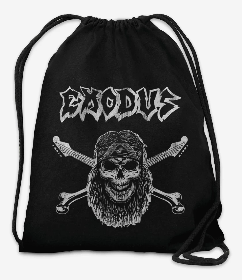Mochila Negro de Exodus Logo