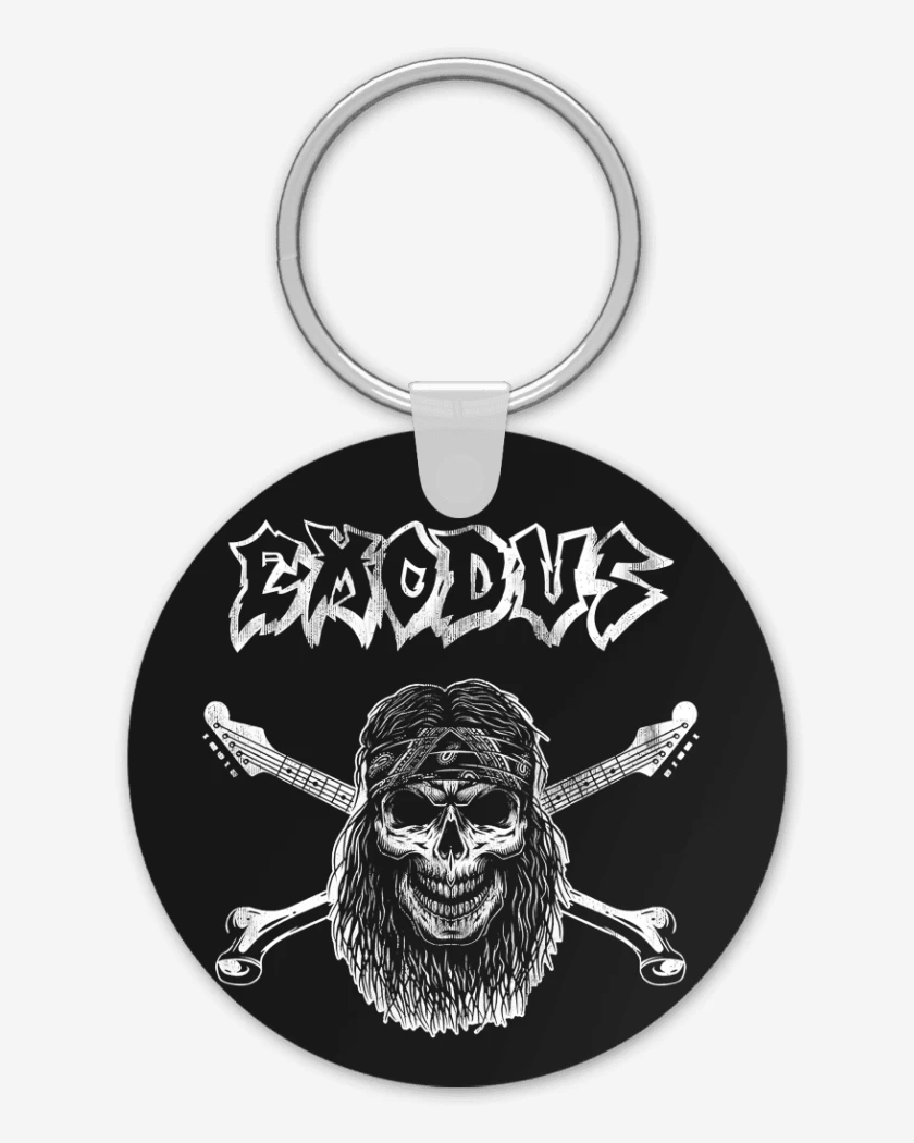 Llavero Negro de Exodus Logo