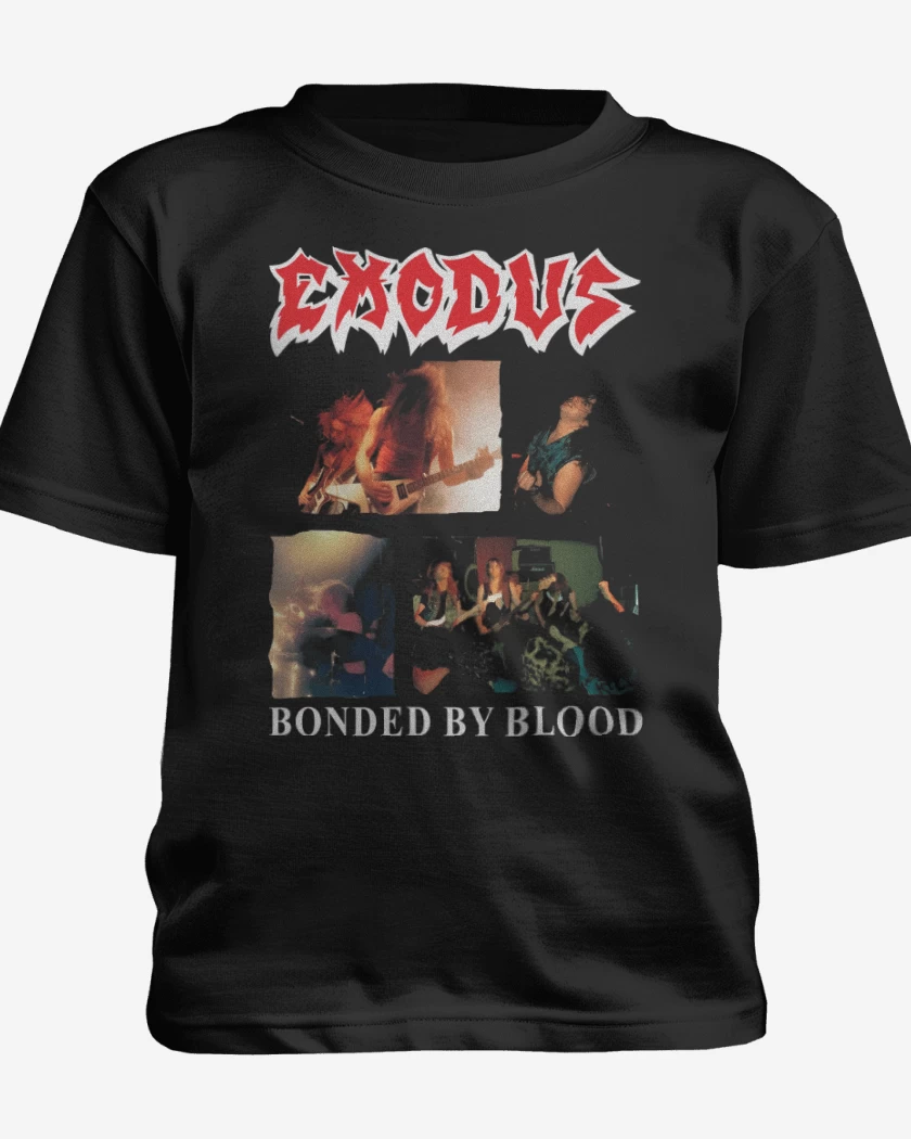 Polera de niño Negro de Exodus BBB