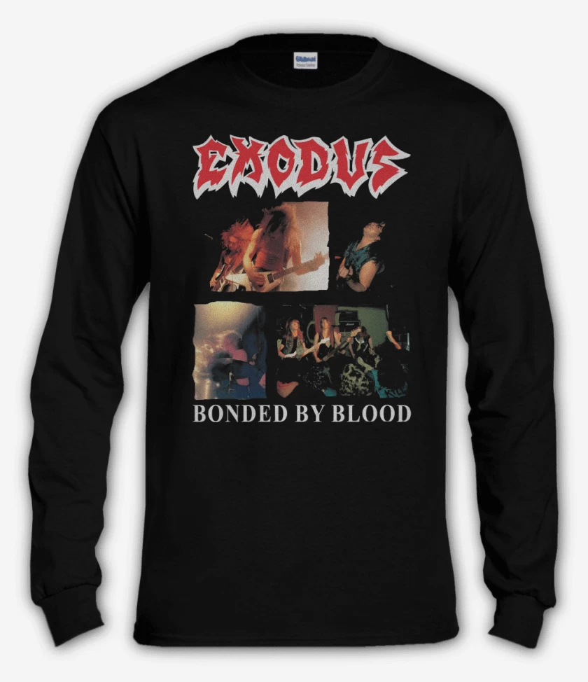 Polera manga larga Negro de Exodus BBB