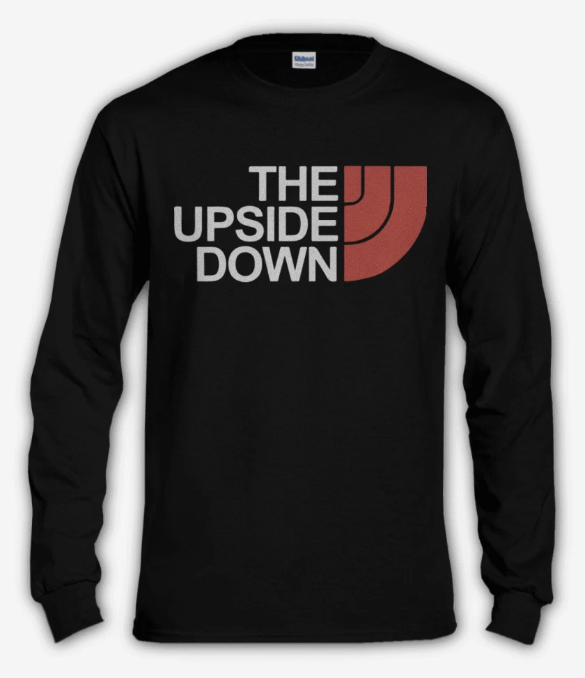Polera manga larga Negro de Stranger things 2