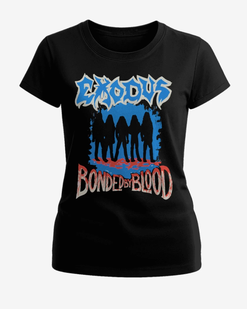 Polera de Mujer Negro de Exodus Bonded