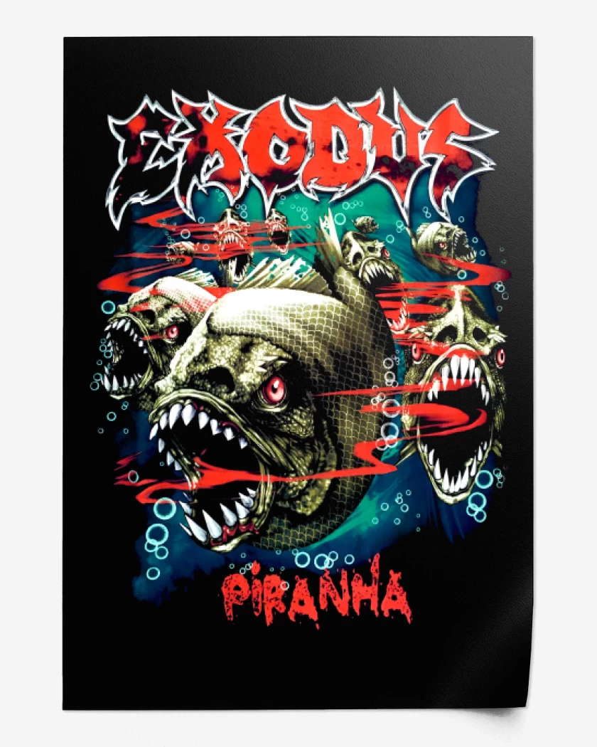 Print Exodus Piranha