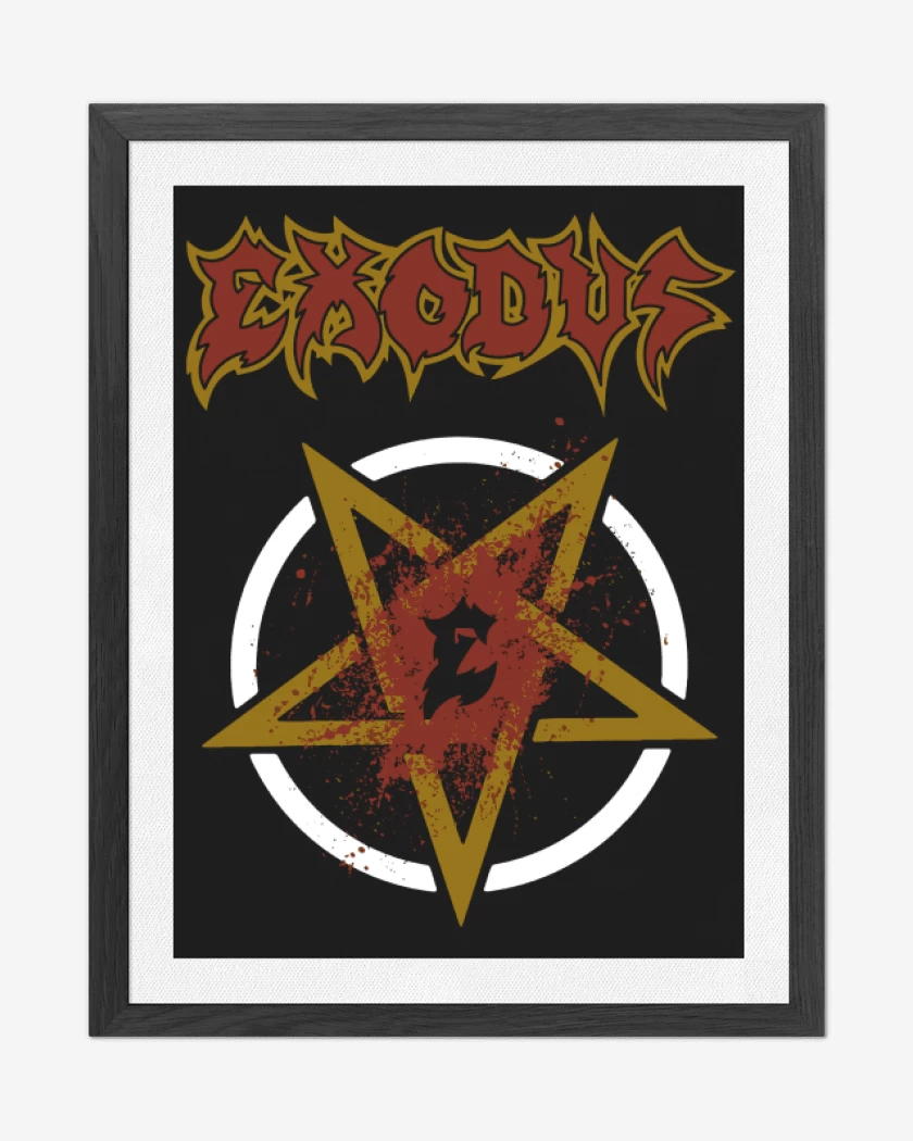 Cuadro decorativo Exodus No Love 