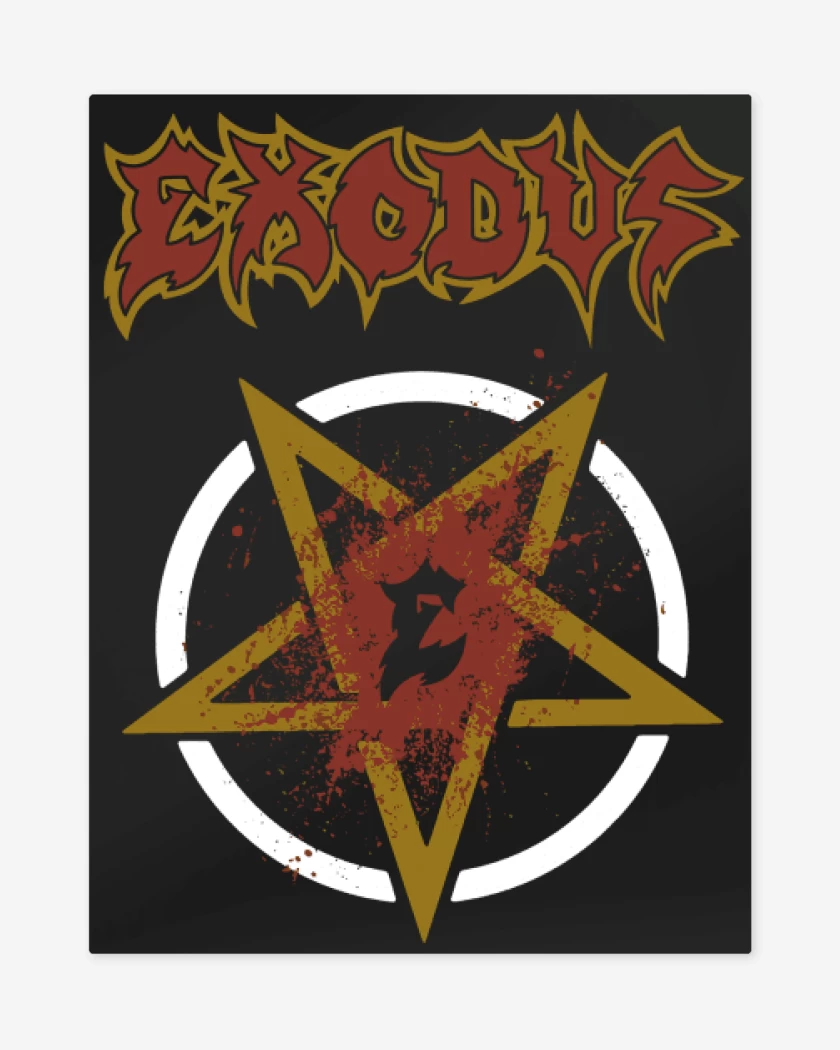 Print metalico Exodus No Love 