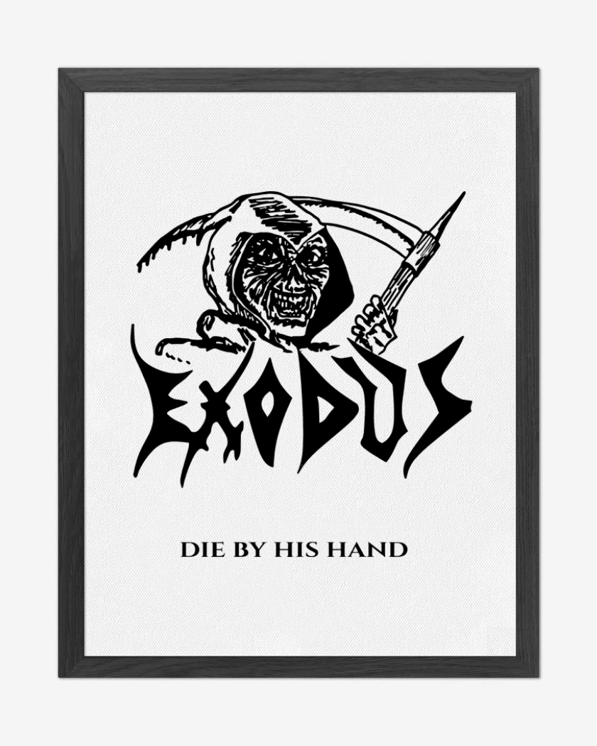 Cuadro decorativo Exodus Die by his Hand